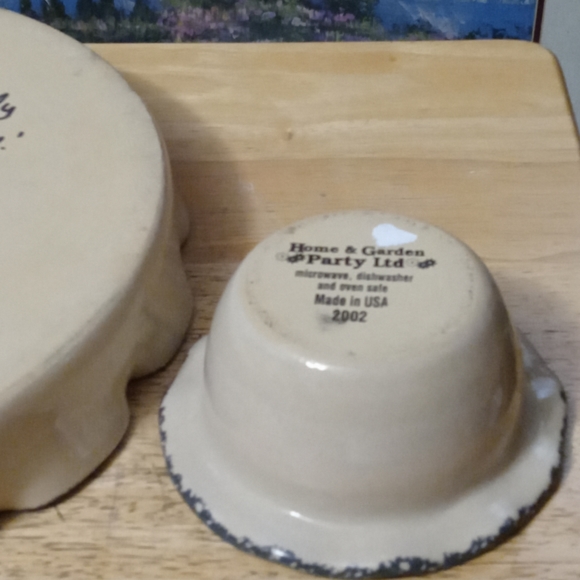 🇺🇸Home & Garden Party Chip and Dip🍜 🍱Set,Like🆕,Nice Gift Made in USA 2002 - Picture 14 of 16